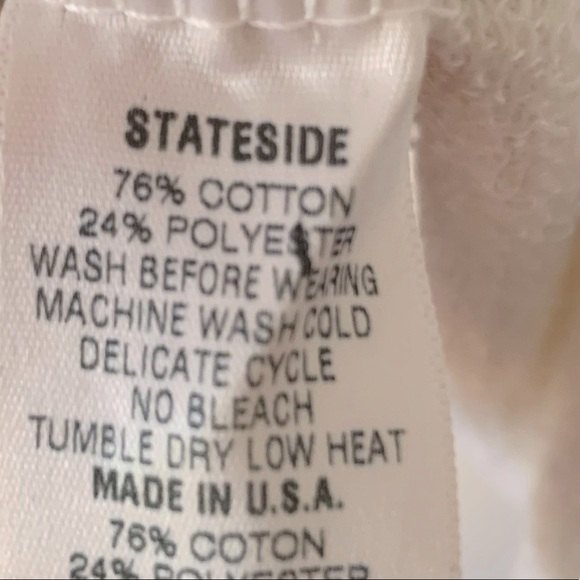 STATESIDE 3/4 Sleeve Sweatshirt - Picture 6 of 6
